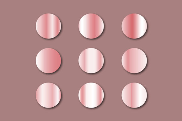 9 Rose Gold Gradients