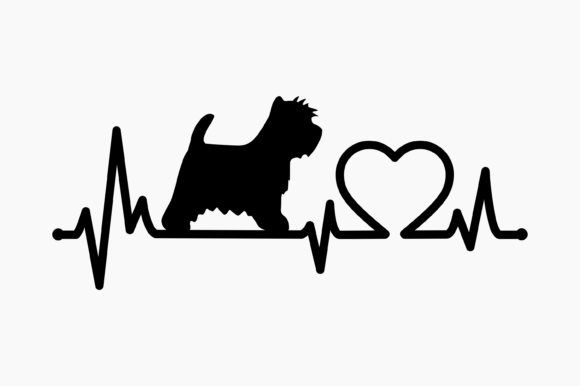 Dog Westie Heartbeat