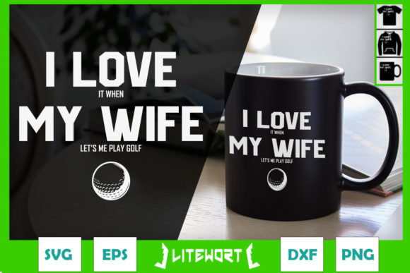 Funny Disc Golf I Love My Wife