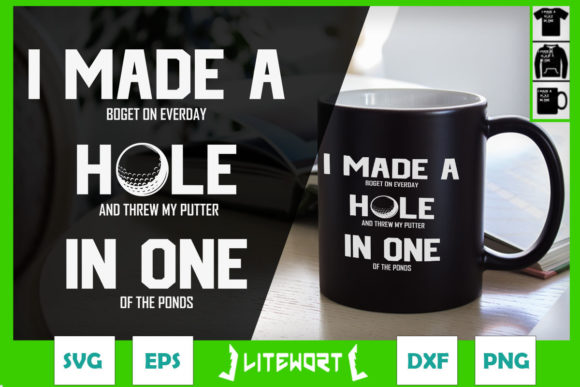 Hole in One Golf Gag