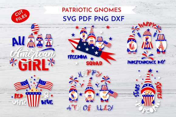 Patriotic Gnomes Bundle