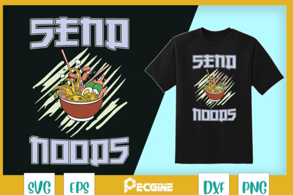 Send Noods Japanese Noodles Bowl Anime